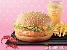 burger double aux crevettes